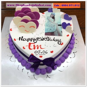Bánh Sinh Nhật In Hình Ảnh - H360